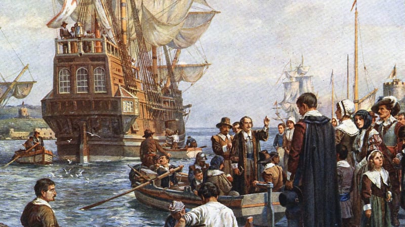 Před 402 lety připluli na galeoně Mayflower do Ameriky první osadníci. První zima je krutě zasáhla