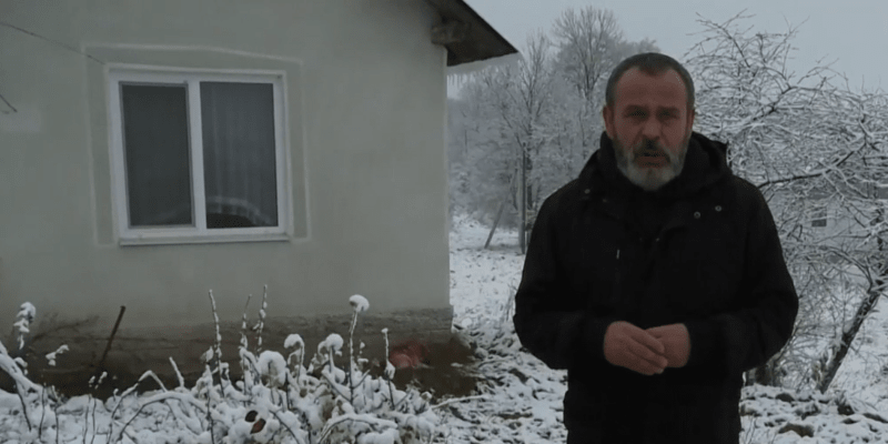 Reportér CNN Prima NEWS Patrik Kaizr na Ukrajině