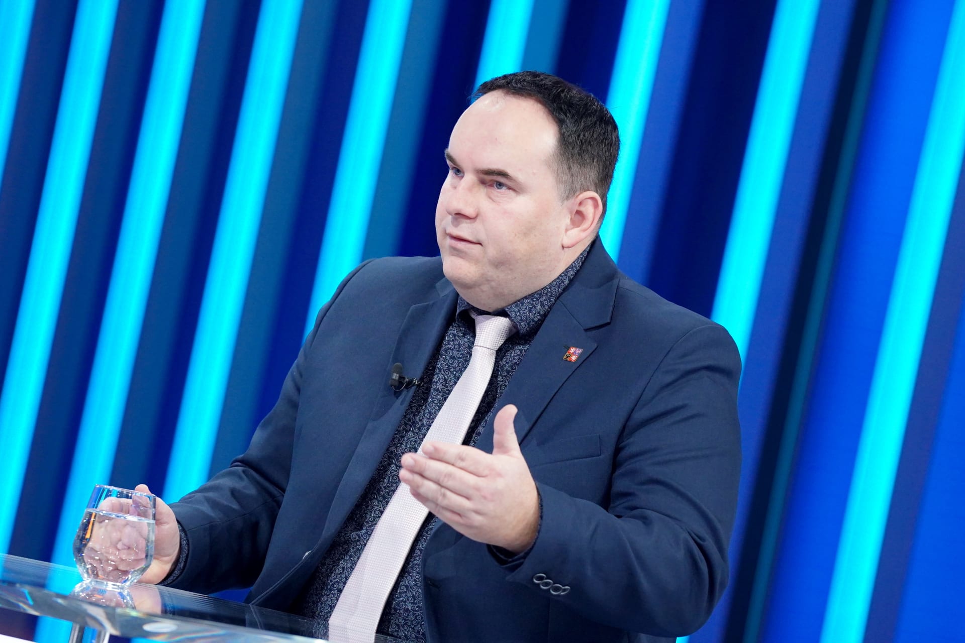 Poslanec Jan Hrnčíř (SPD) v Partii Terezie Tománkové