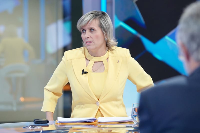 Jana Mráčková Vildumetzová v Partii Terezie Tománkové, 20. listopadu 2022