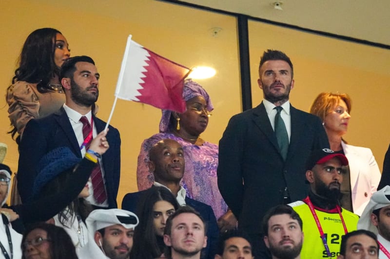 David Beckham je ambasadorem katarského fotbalového šampionátu.