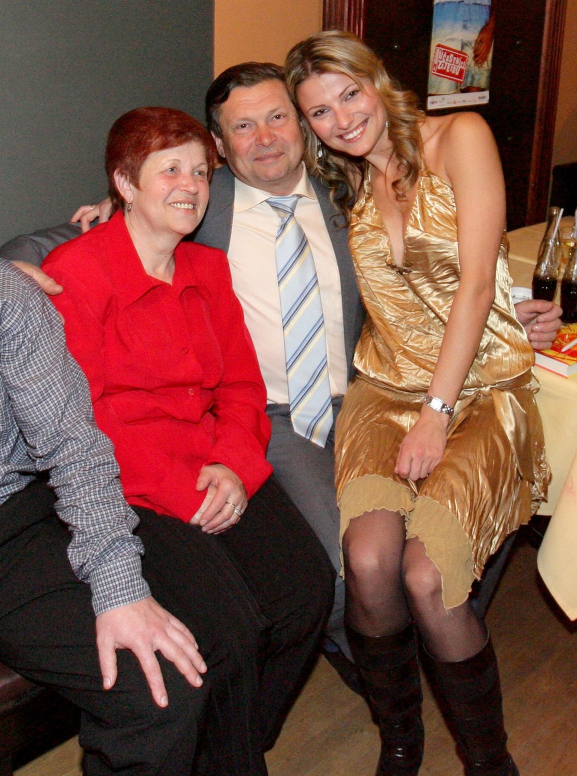 Jitka Kocurová s rodiči