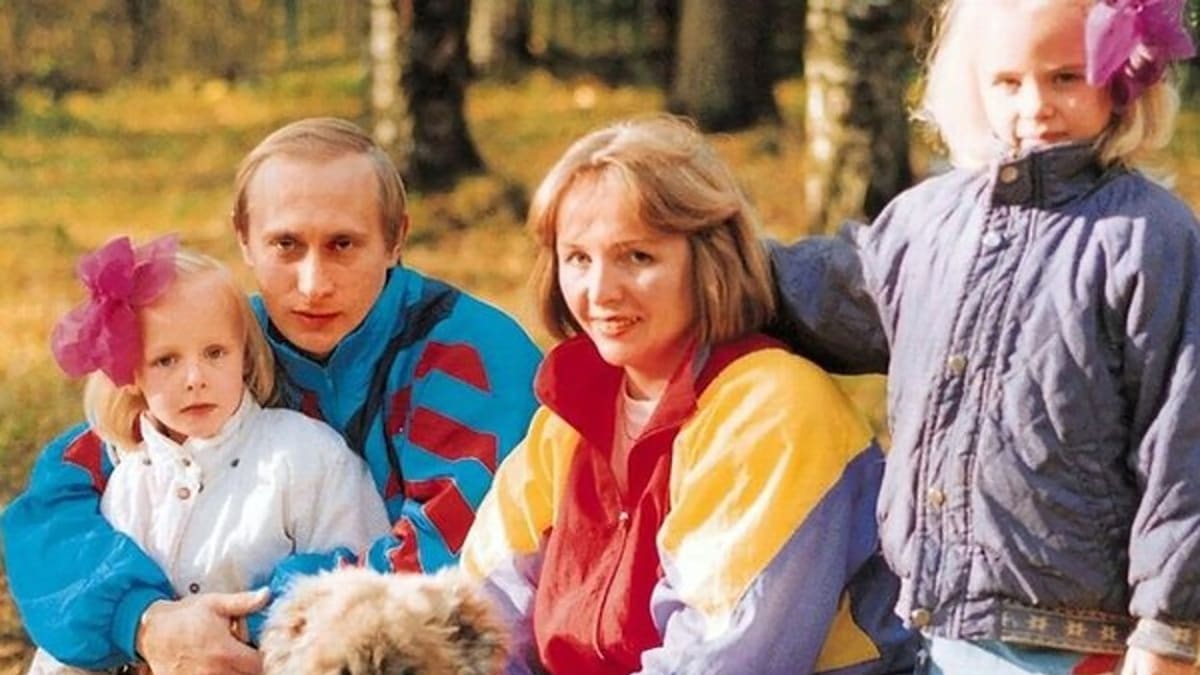 Putin a jeho rodina