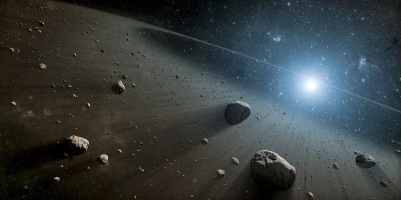 Vnitřek sluneční soustavy před miliardami let doslova bombardovaly meteority