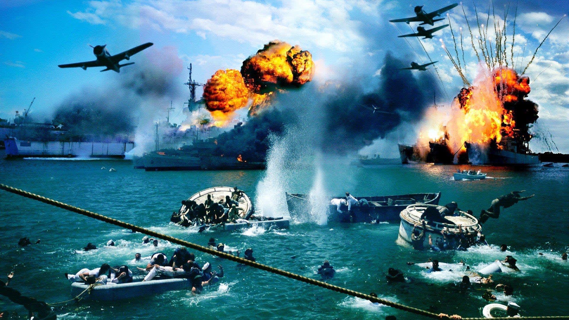 Útok na Pearl Harbor ve filmu Michaela Baye