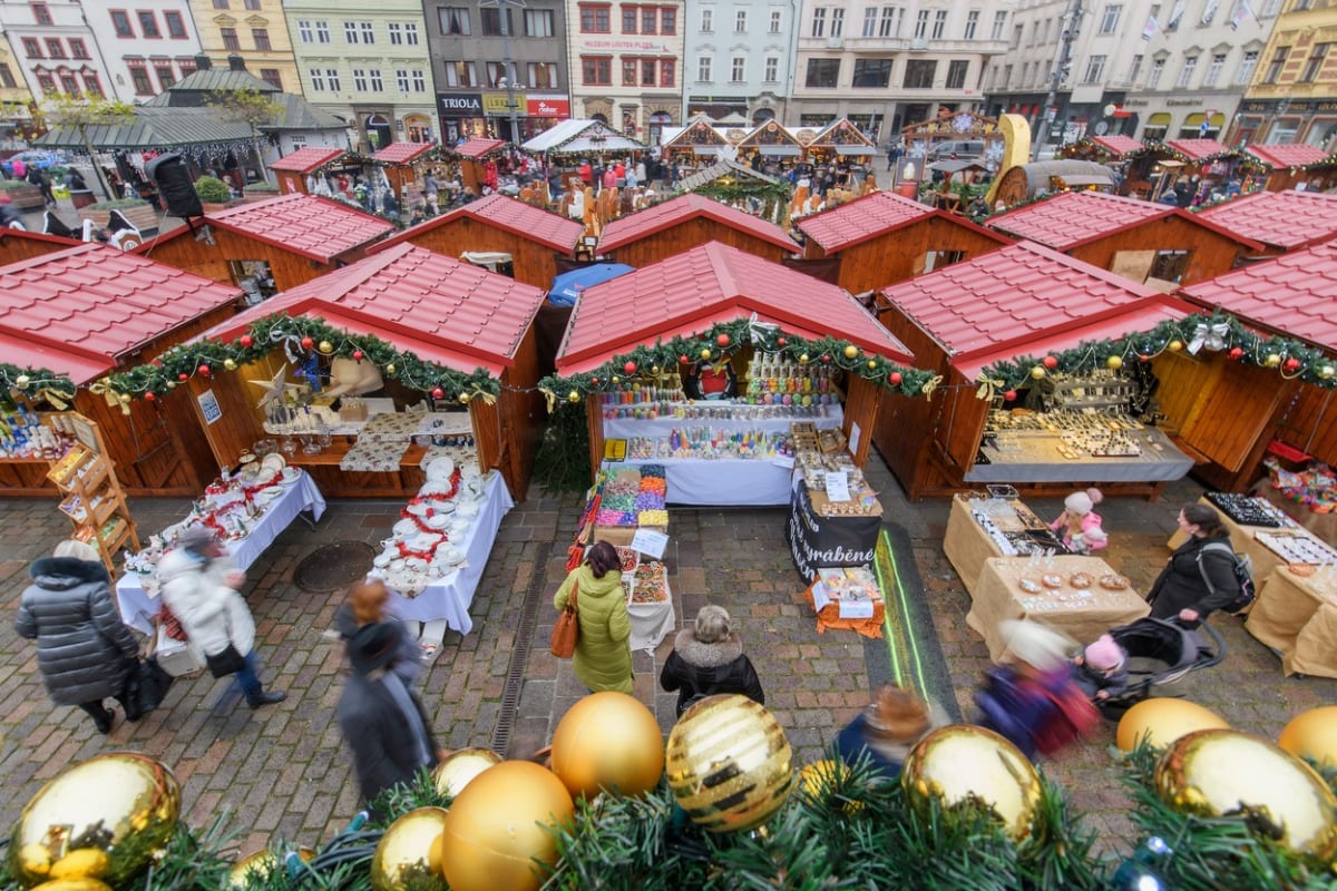 Vánočí trhy v Plzni