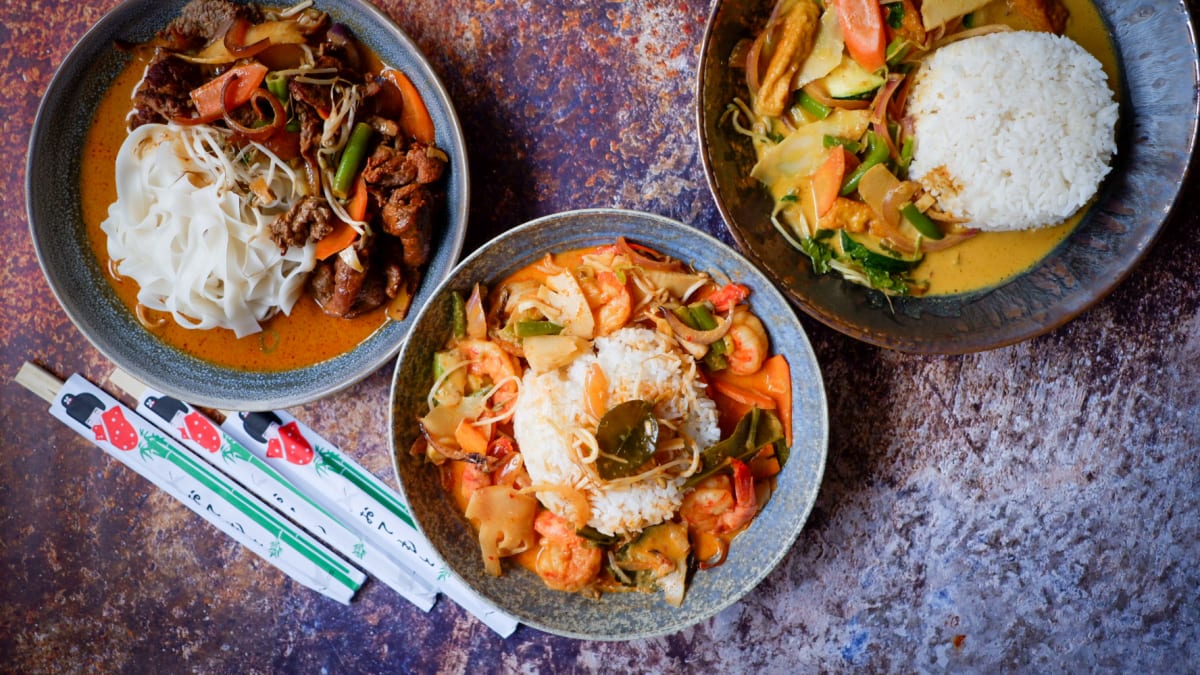 Zahřejte se skvělým thajským jídlem z Jungle Curry