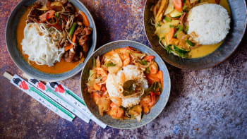 Zahřejte se skvělým thajským jídlem z Jungle Curry 