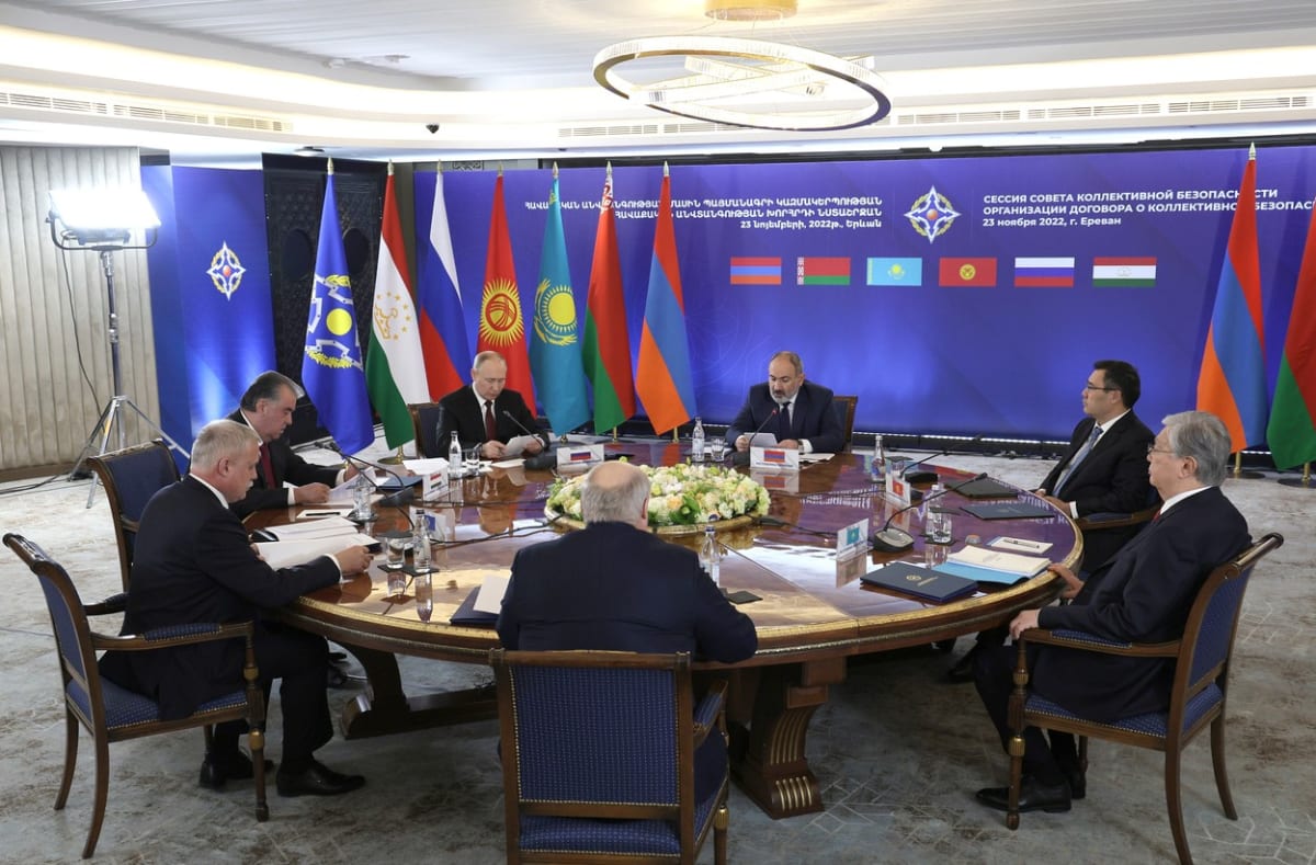 Summit ODKB v Arménii (23. 11. 2022)