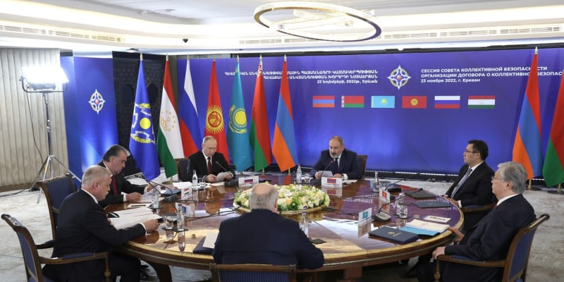 Summit ODKB v Arménii (23. 11. 2022)