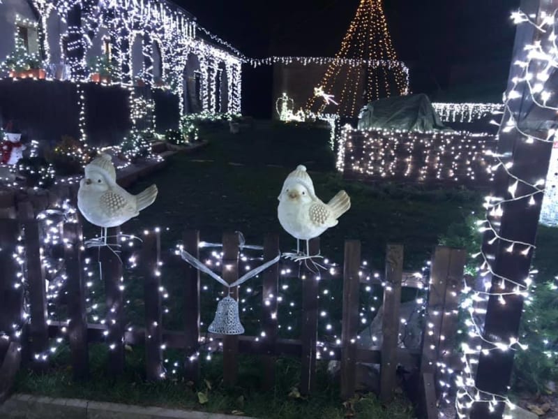 V Libišanech na Pardubicku se opět rozzáří pravděpodobně nejvíce osvětlený vánoční dům v Česku.
