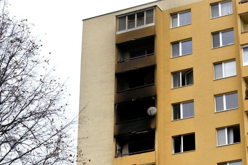 Listopadový noční požár v Prešově si vyžádal dvě oběti. 