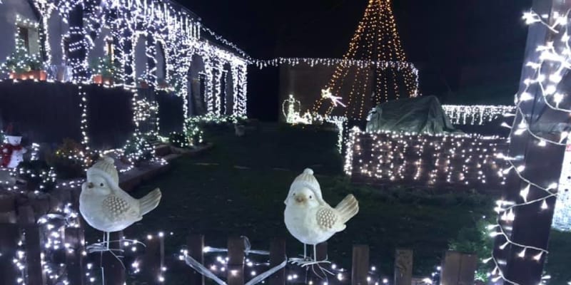 V Libišanech na Pardubicku se opět rozzáří pravděpodobně nejvíce osvětlený vánoční dům v Česku.