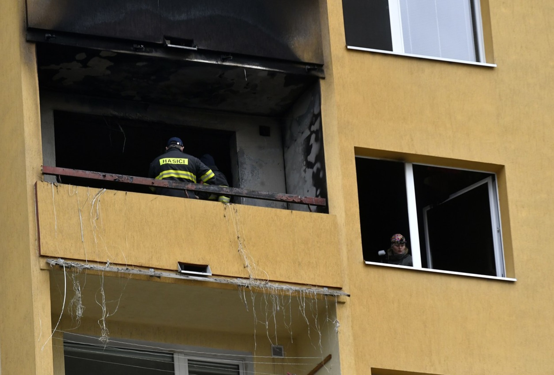 Požár v bytovém domě v Prešově si vyžádal dvě oběti. 