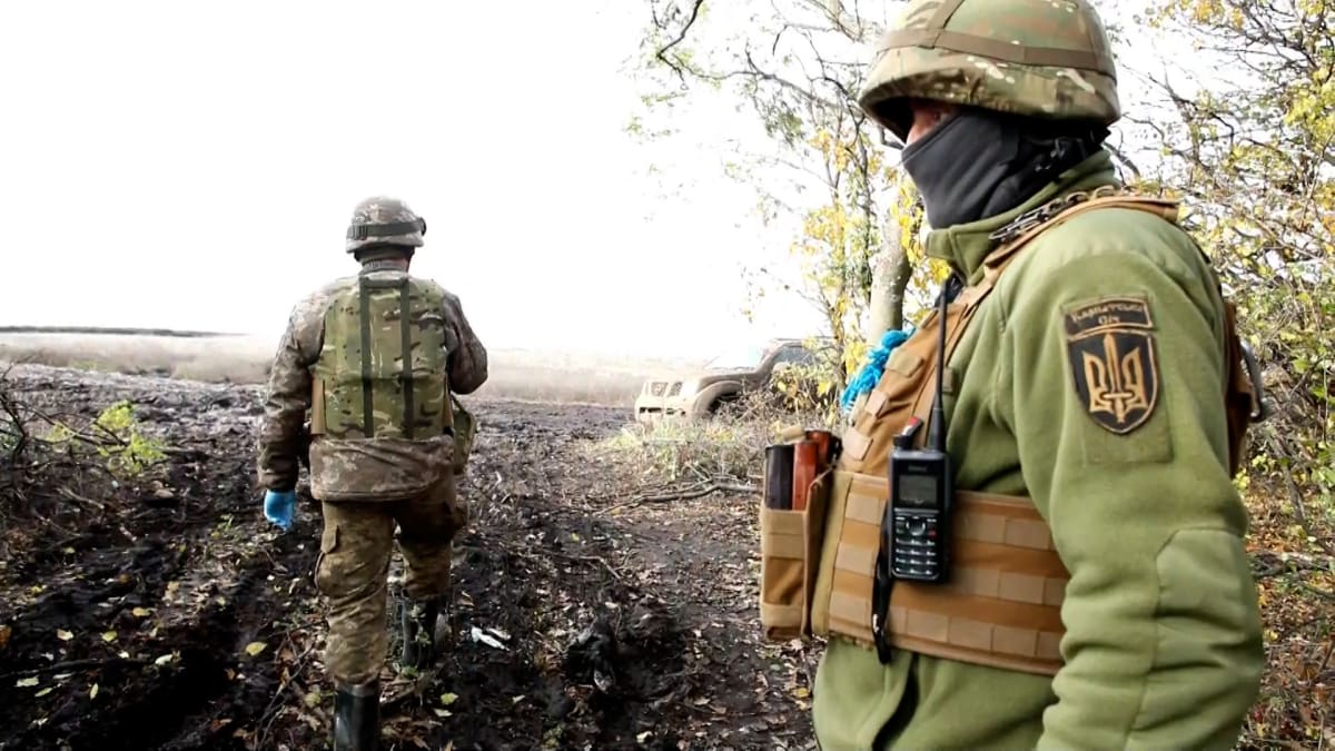 Češi bojující na Ukrajině