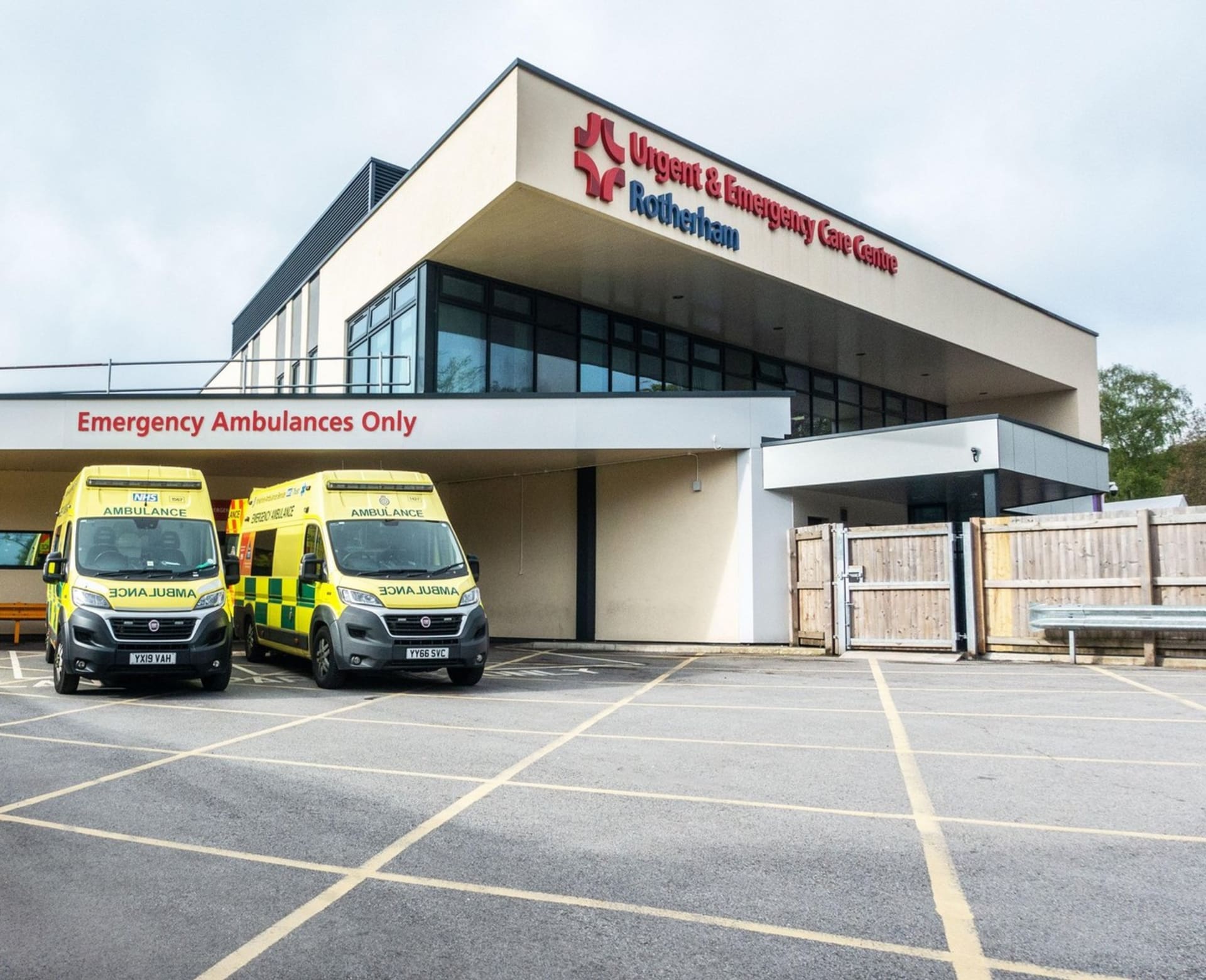 Akutní všeobecná nemocnice v anglickém Rotherhamu 