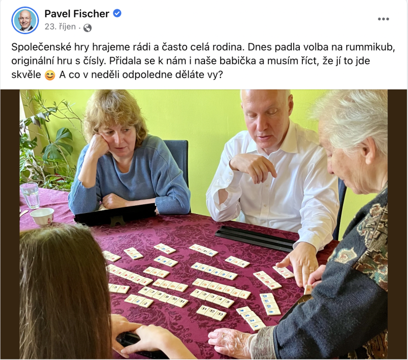 Rodinu v kampani začíná zviditelňovat i Pavel Fischer.