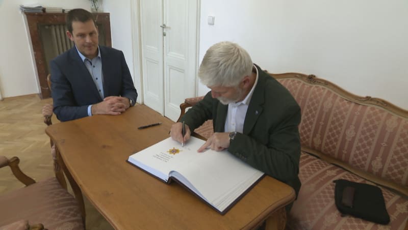 kandidát na prezidenta Petr Pavel během své kampaně