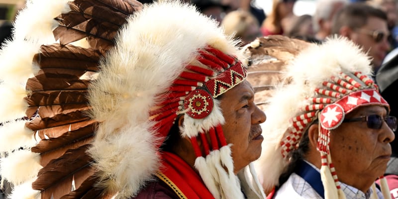 Na místě masakru se pravidelně schází příslušníci indiánských kmenů