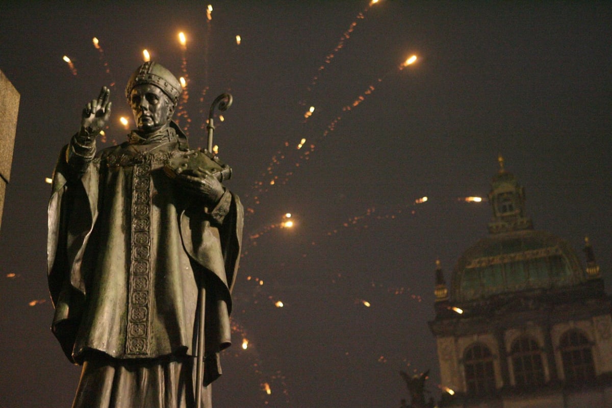 Silvestrovské oslavy na Václavském náměstí v předchozích letech