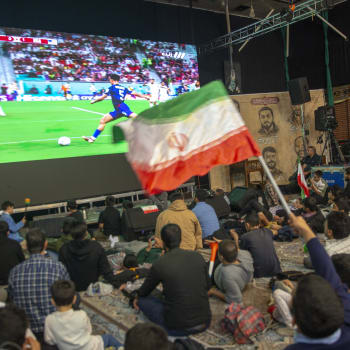 V Íránu se slavilo fakt, že reprezentace prohrála se Spojenými státy.