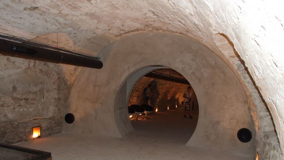 Podzemní chodby v Telči