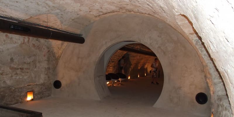 Podzemní chodby v Telči