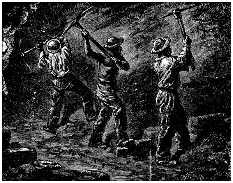 Na přelomu 19. a 20. století byla důlní neštěstí bohužel častá