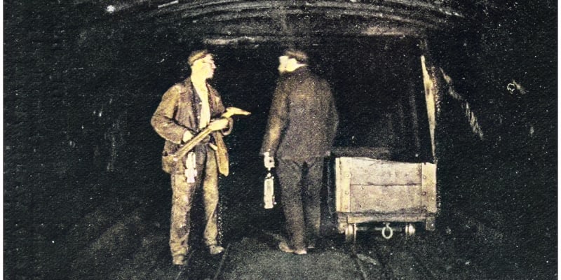 Na přelomu 19. a 20. století byla důlní neštěstí bohužel častá