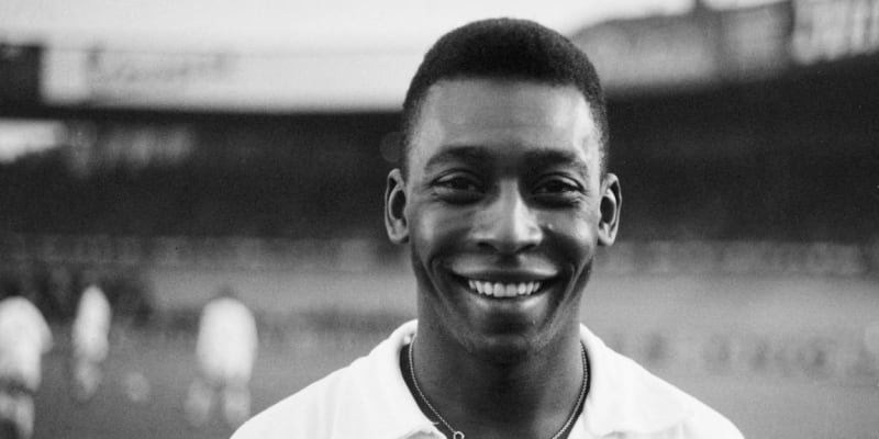 Pelé strávil prakticky celou kariéru v brazilském Santosu.