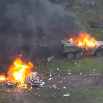Další ukrajinský útok na ruská vozidla