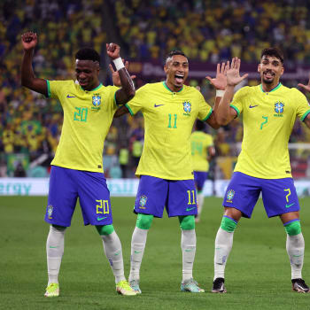 Brazílie bez jakýchkoliv problémů postoupila na šampionátu mezi nejlepší osmičku týmů.