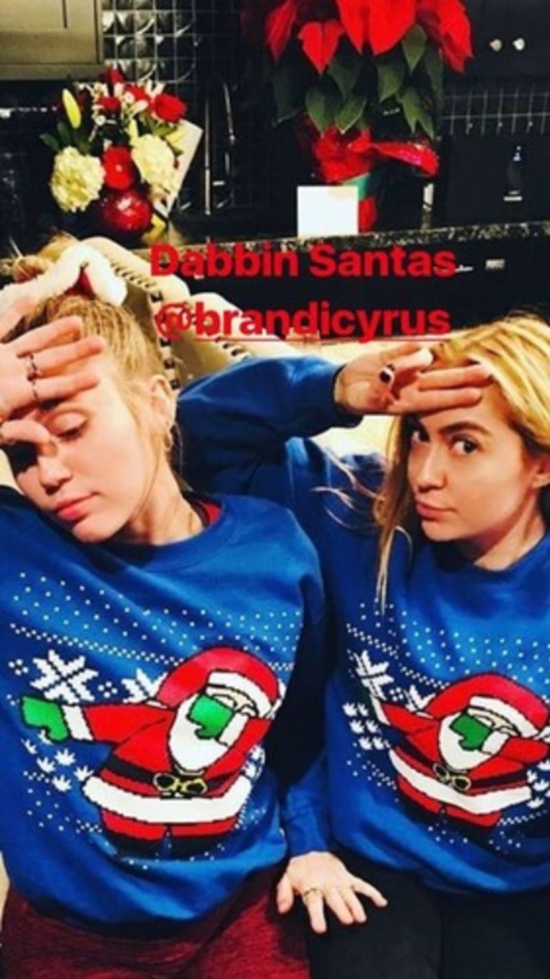 Miley Cyrus se sestrou