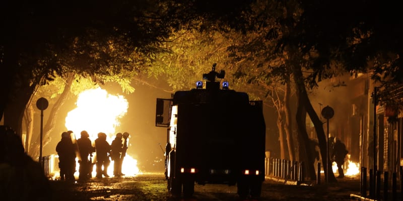Hlavním městem Řecka každoročně otřásají nepokoje (6.12.2014).