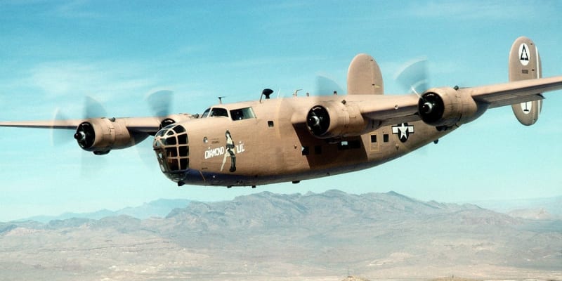 Bombardéry B-24 útočily z Itálie na jižní a střední Evropu