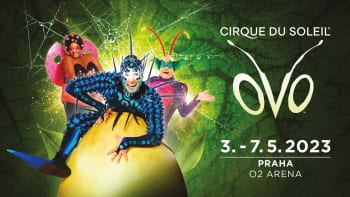 Cirque du Soleil se vrací do Prahy. V květnu vystoupí s akrobatickým představením OVO