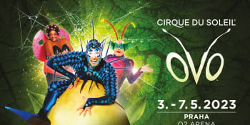 Cirque du Soleil se vrací do Prahy. V květnu vystoupí s akrobatickým představením OVO