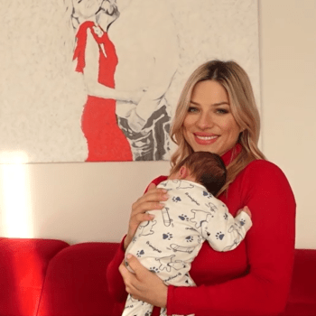 Eva Perkausová se poprvé od porodu objevila před televizní kamerou