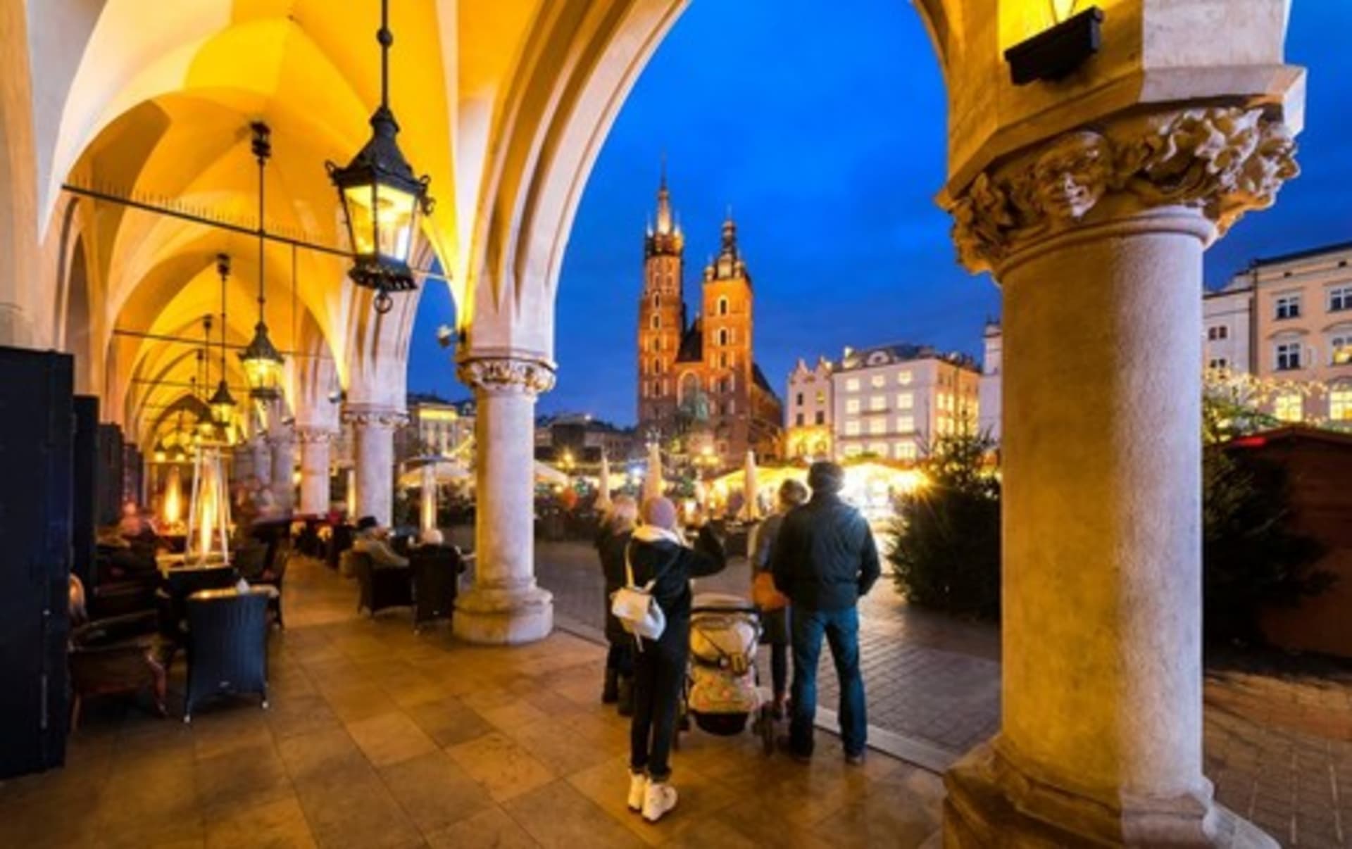 Polský Krakov patří mezi oblíbené destinace díky svým vánočním trhům.