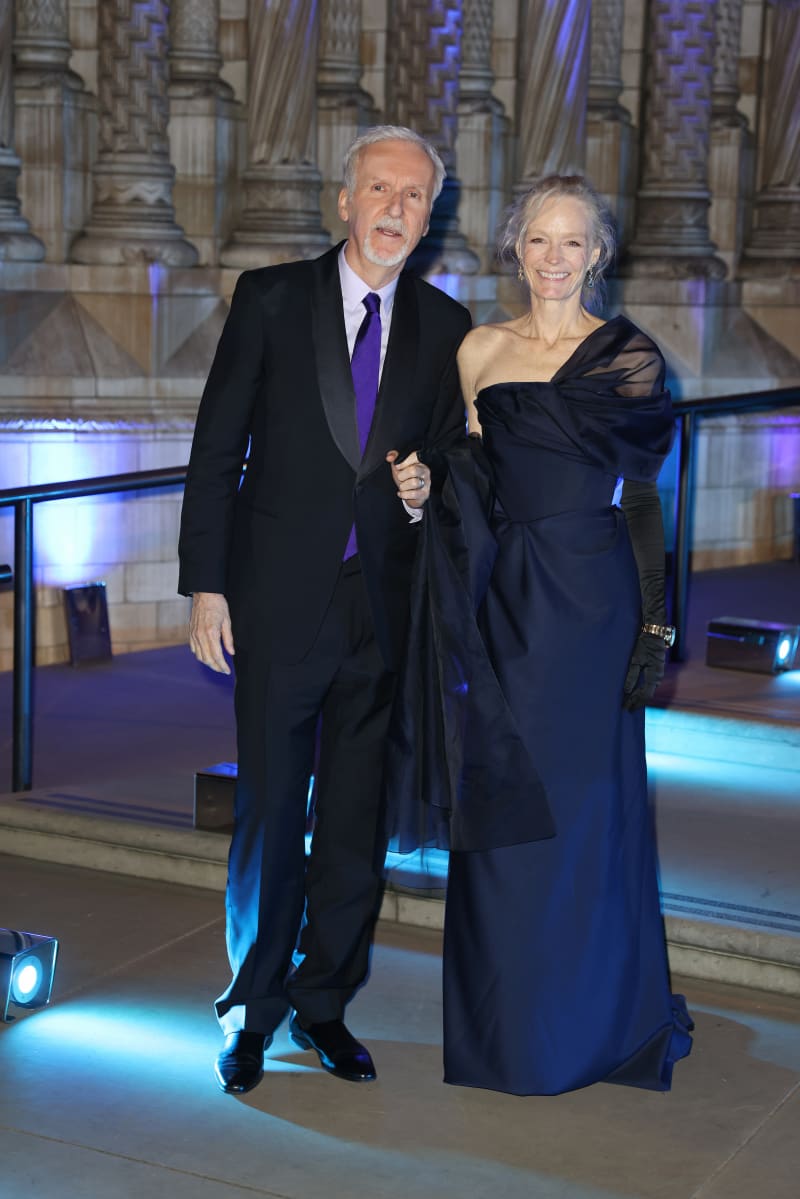 James Cameron s manželkou.