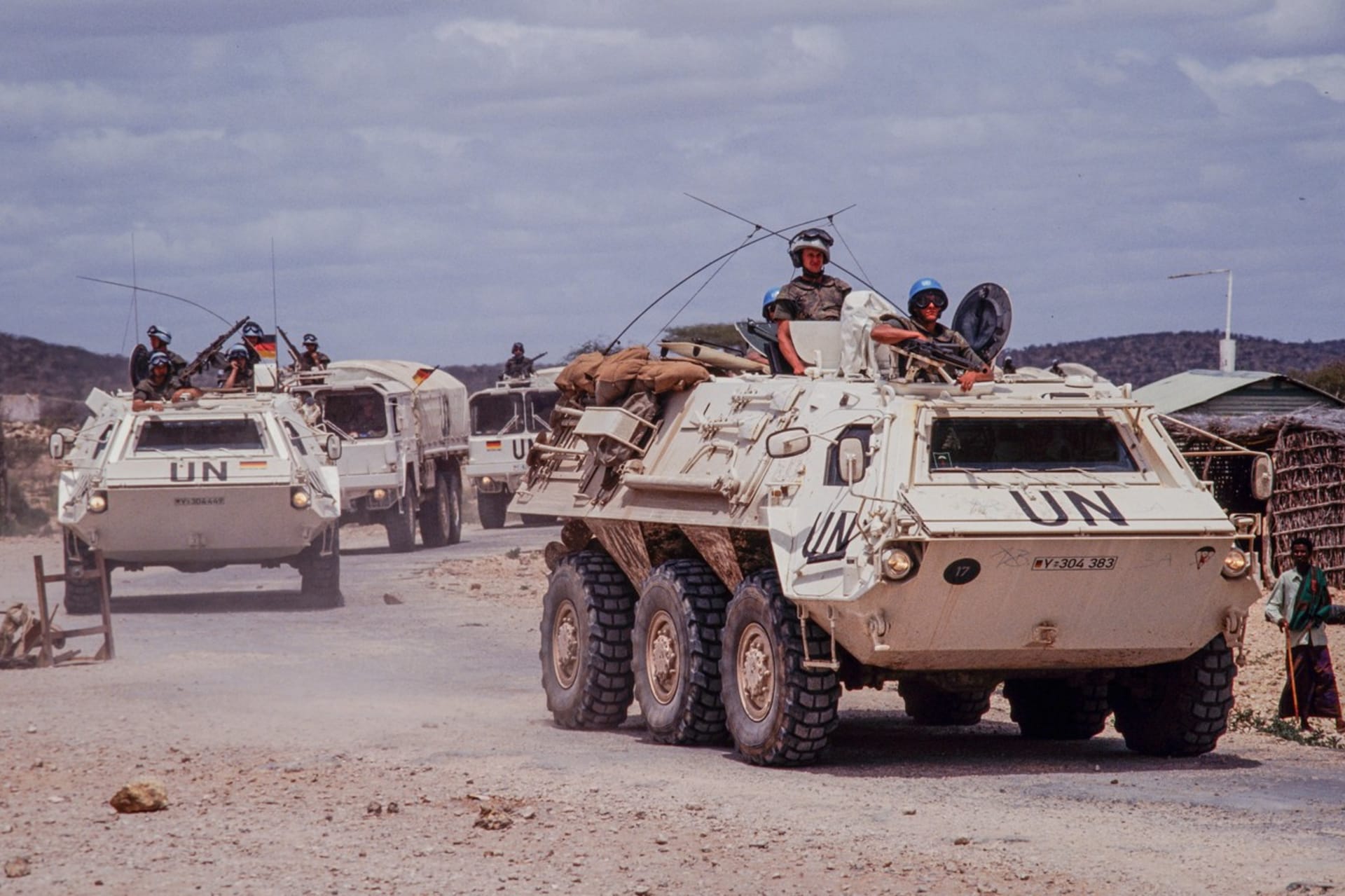 Konvoj německých příslušníků OSN v Somálsku