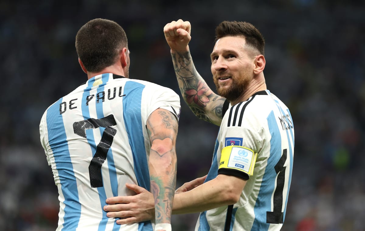 Messi dal svoji 10. branku na mistrovství světa, čímž vyrovnal krajana Gabriela Batistutu. Pak ještě proměnil pokus v první sérii penaltového rozstřelu.
