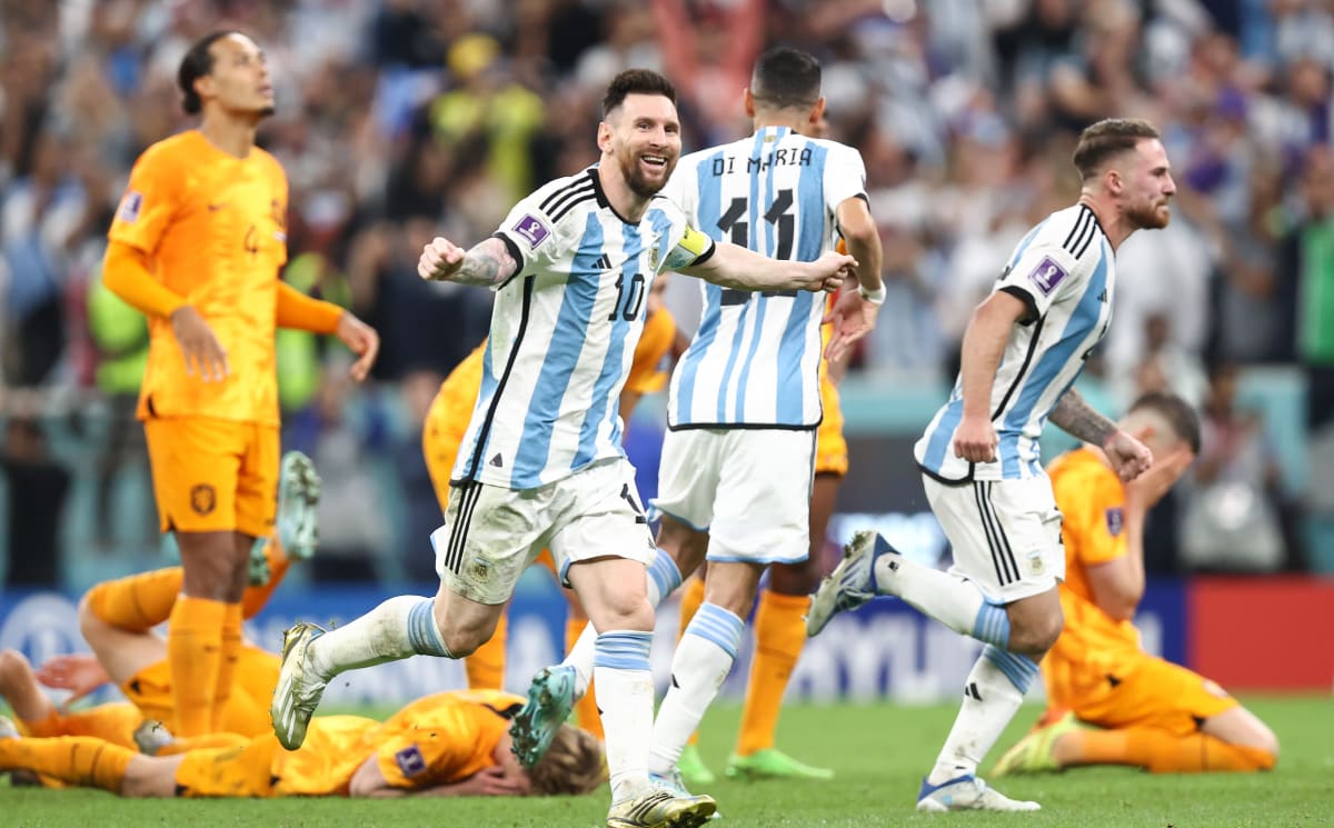 I Lionel Messi si mohl oddechnout. Argentina mohla po penaltách přece jen slavit.