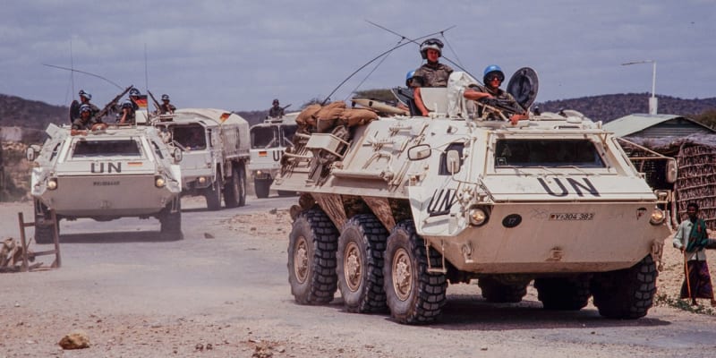 Konvoj německých příslušníků OSN v Somálsku