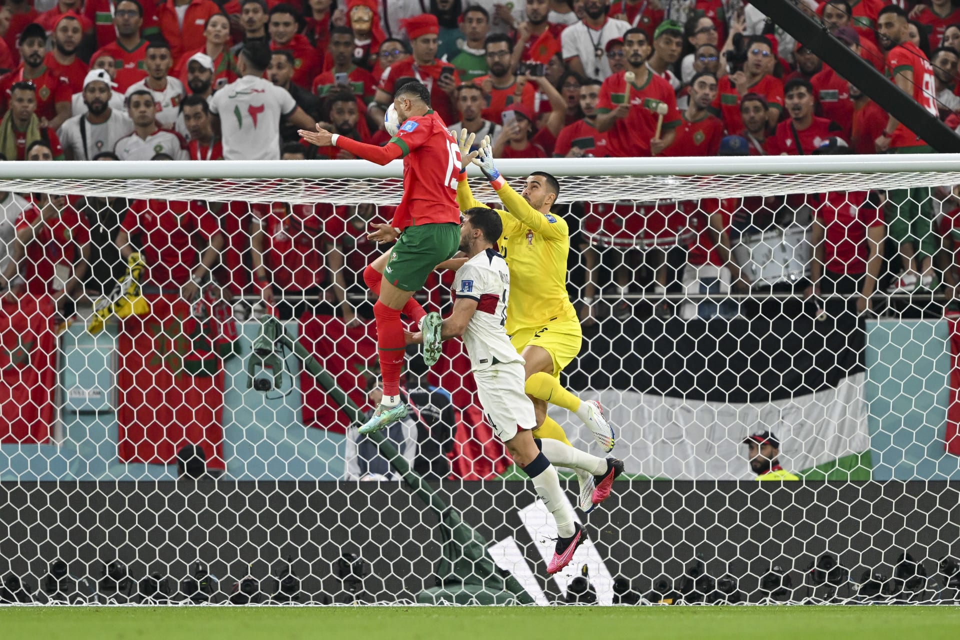 Rozhodující moment zápasu Maroko – Portugalsko