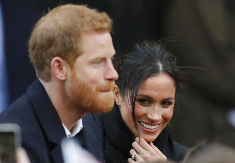 Princ Harry s manželkou v roce 2018