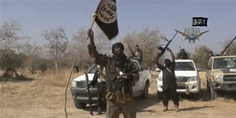 Bojovníci teroristické organizace Boko Haram