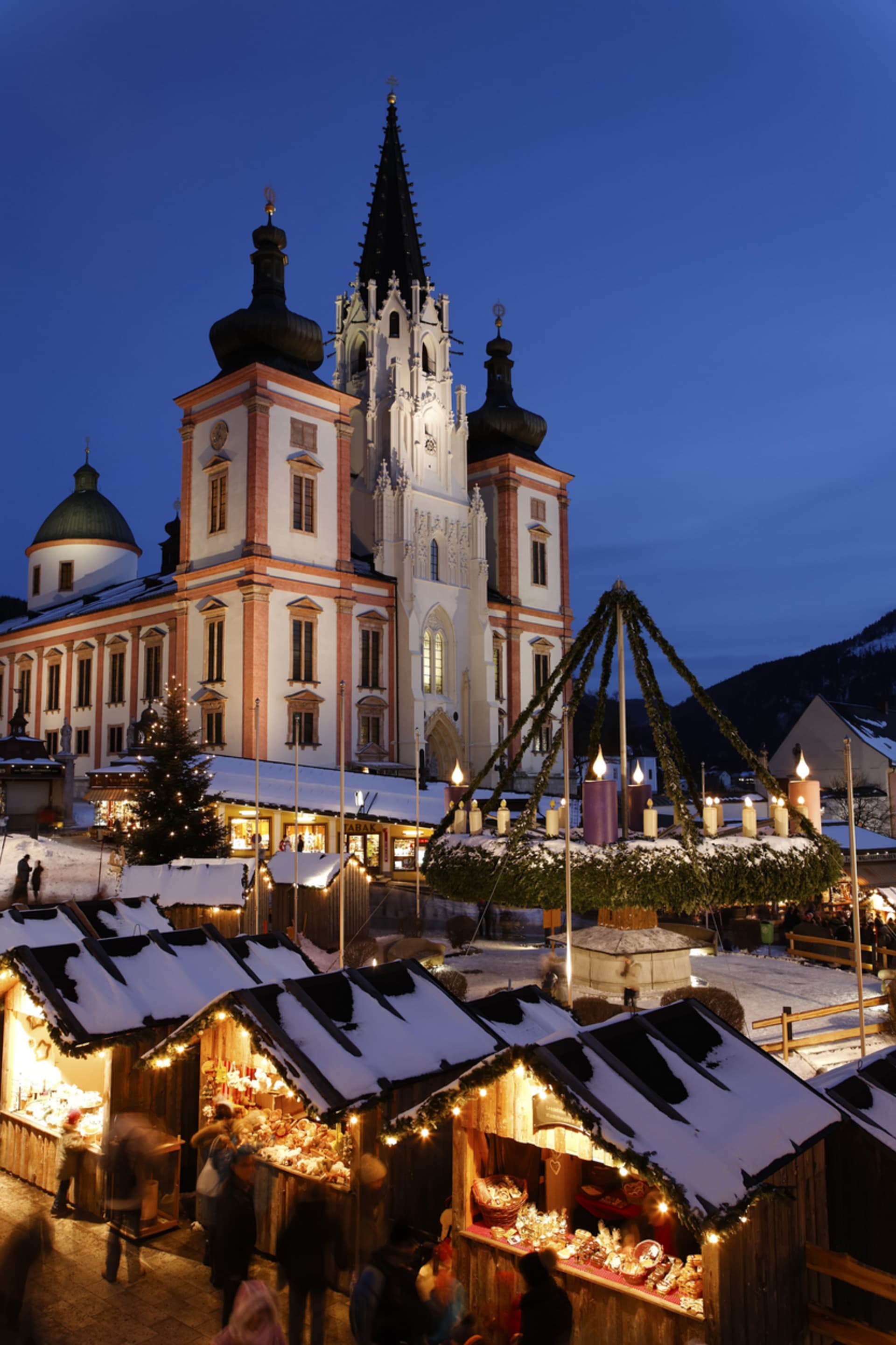 Vánoční trhy v Mariazellu