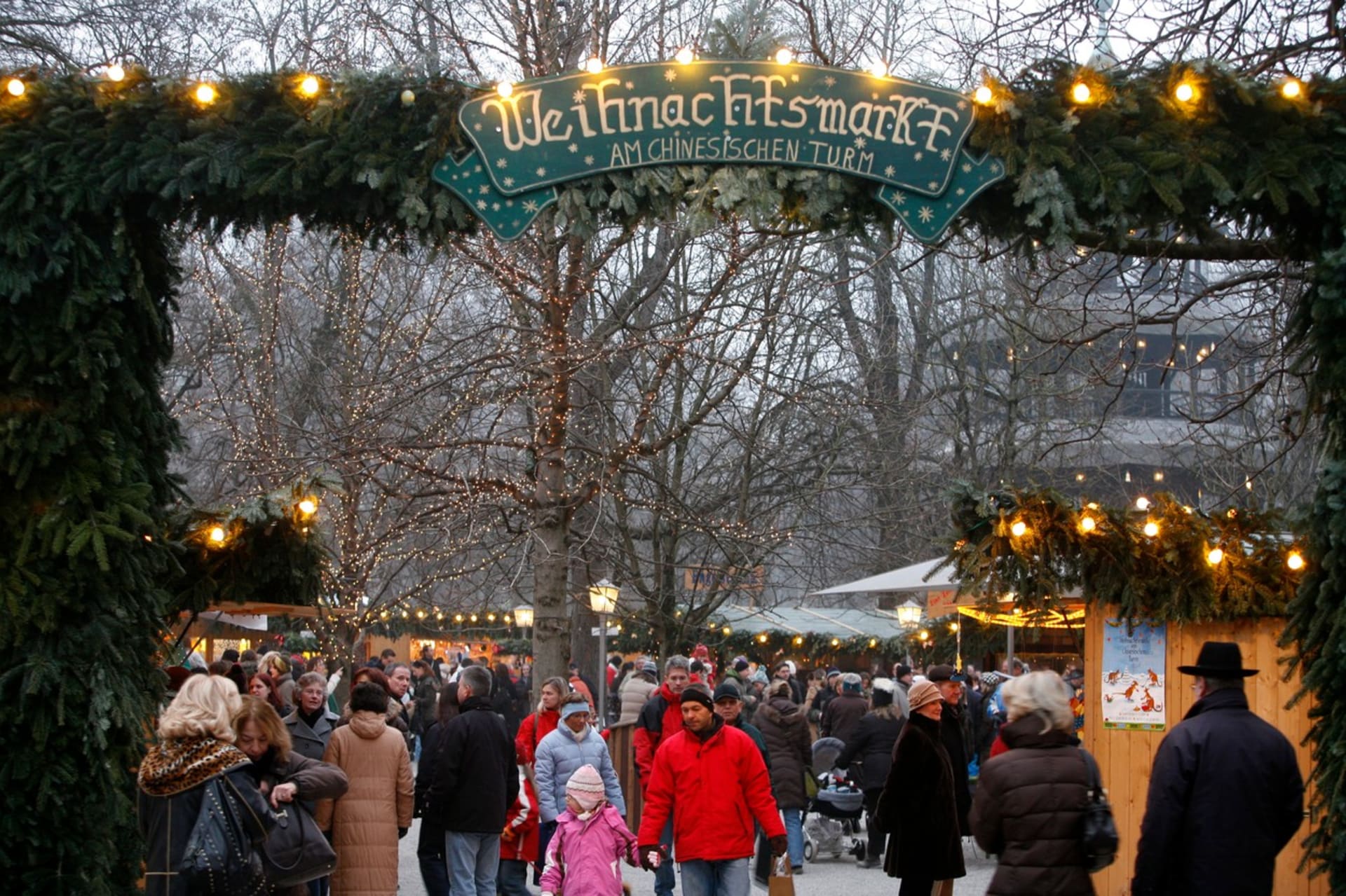 Vánoční trhy v Mnichově