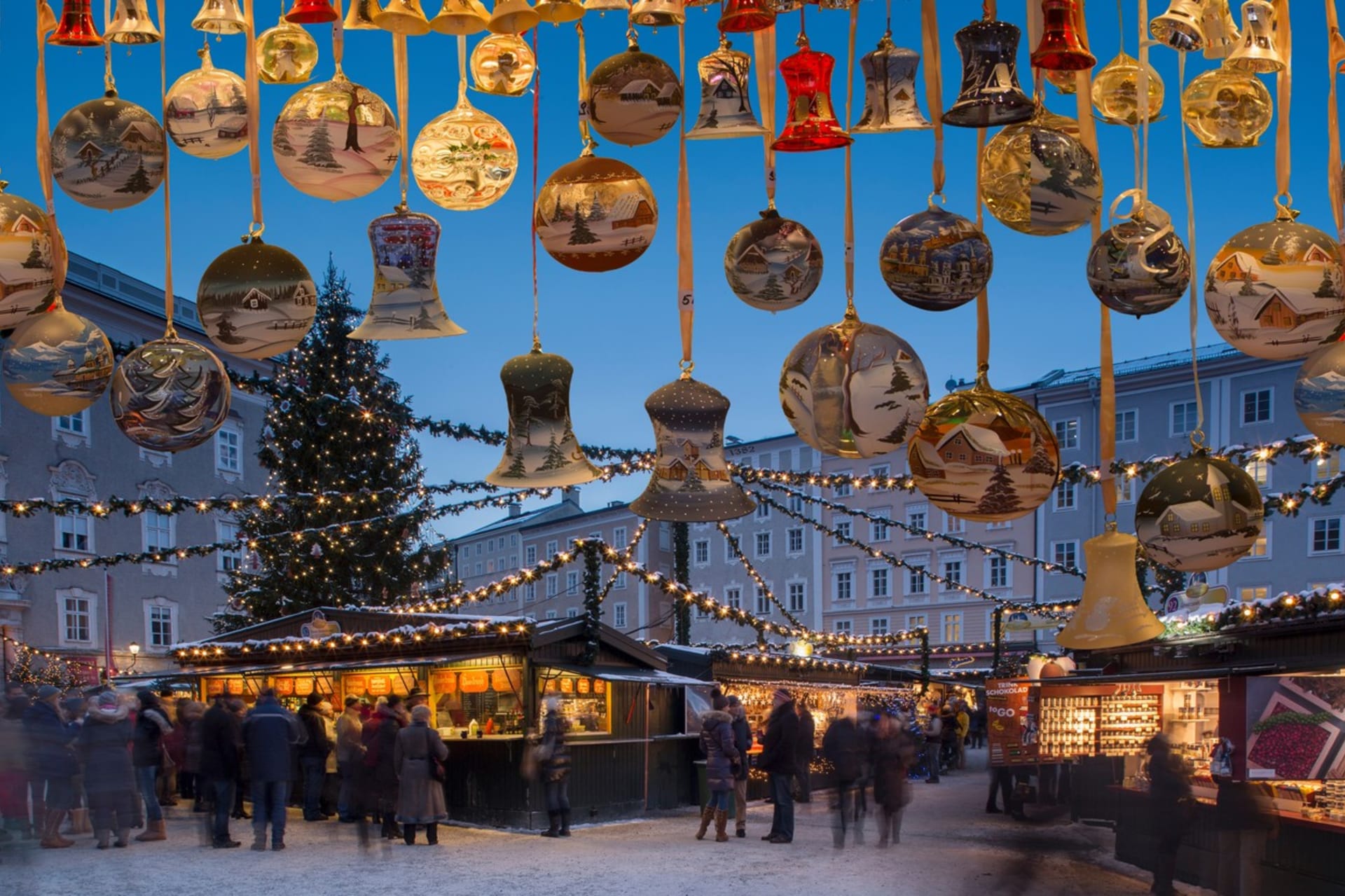 Vánoční trhy v Salzburku